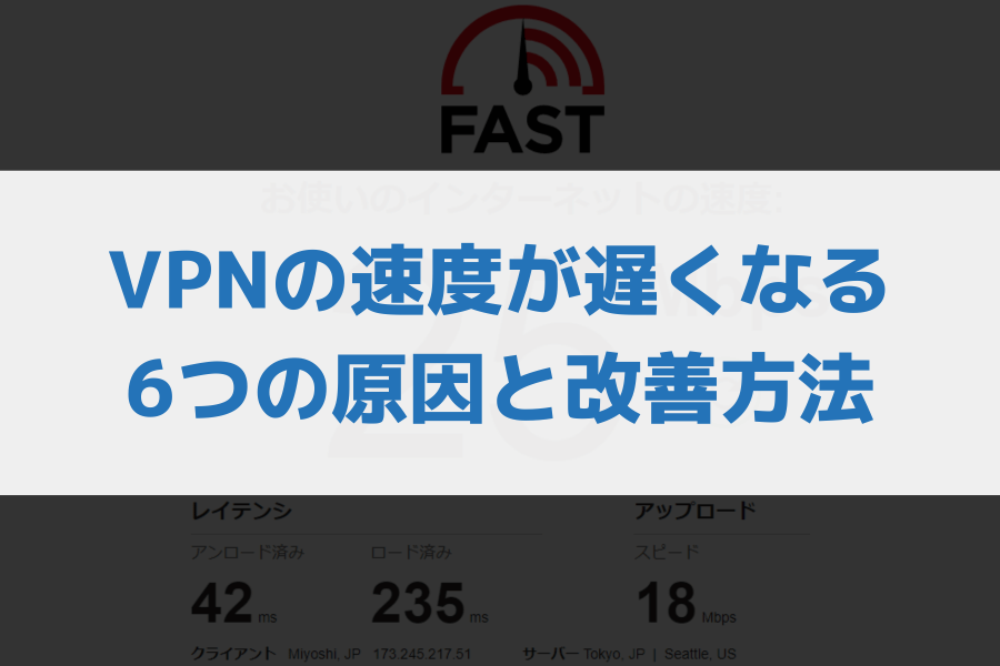 VPN 遅い (1)